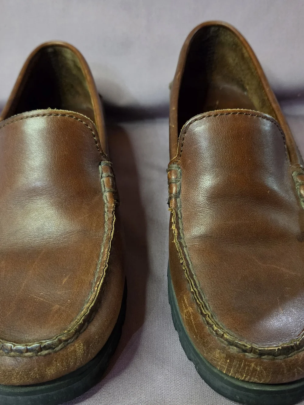 Timberland Mens Sz 8 Moccasin Toe Casual Loafers